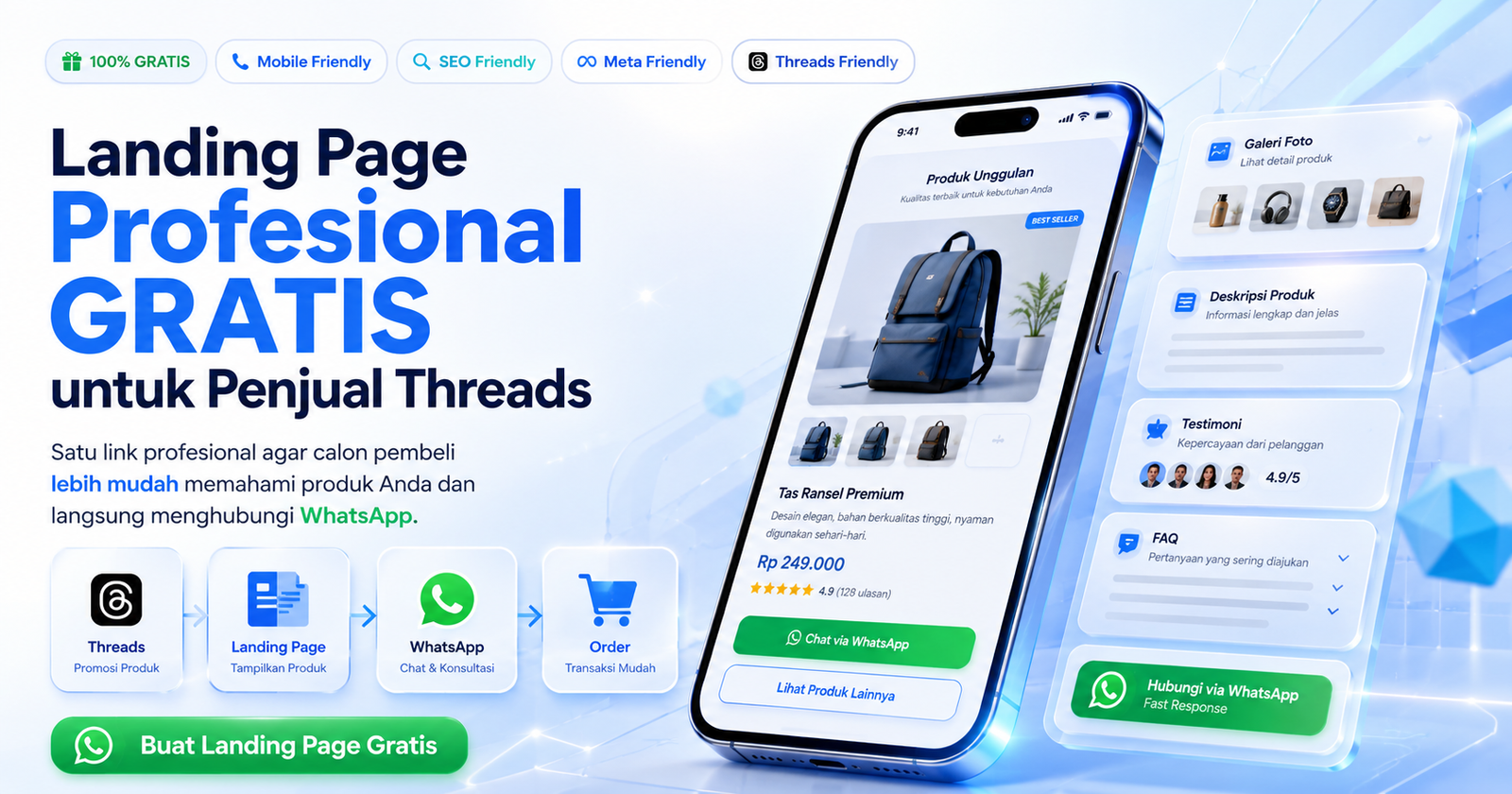 Landing Page Profesional Gratis